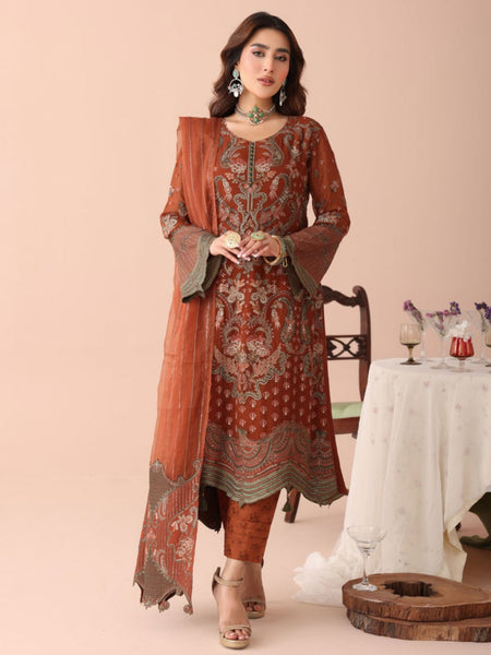  Pakistani Wedding Dress - Luxury Chiffon Sequins