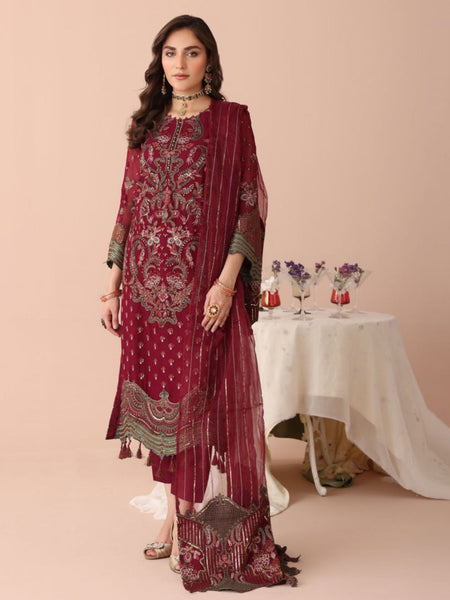  Pakistani Dress - Luxury Chiffon Sequins