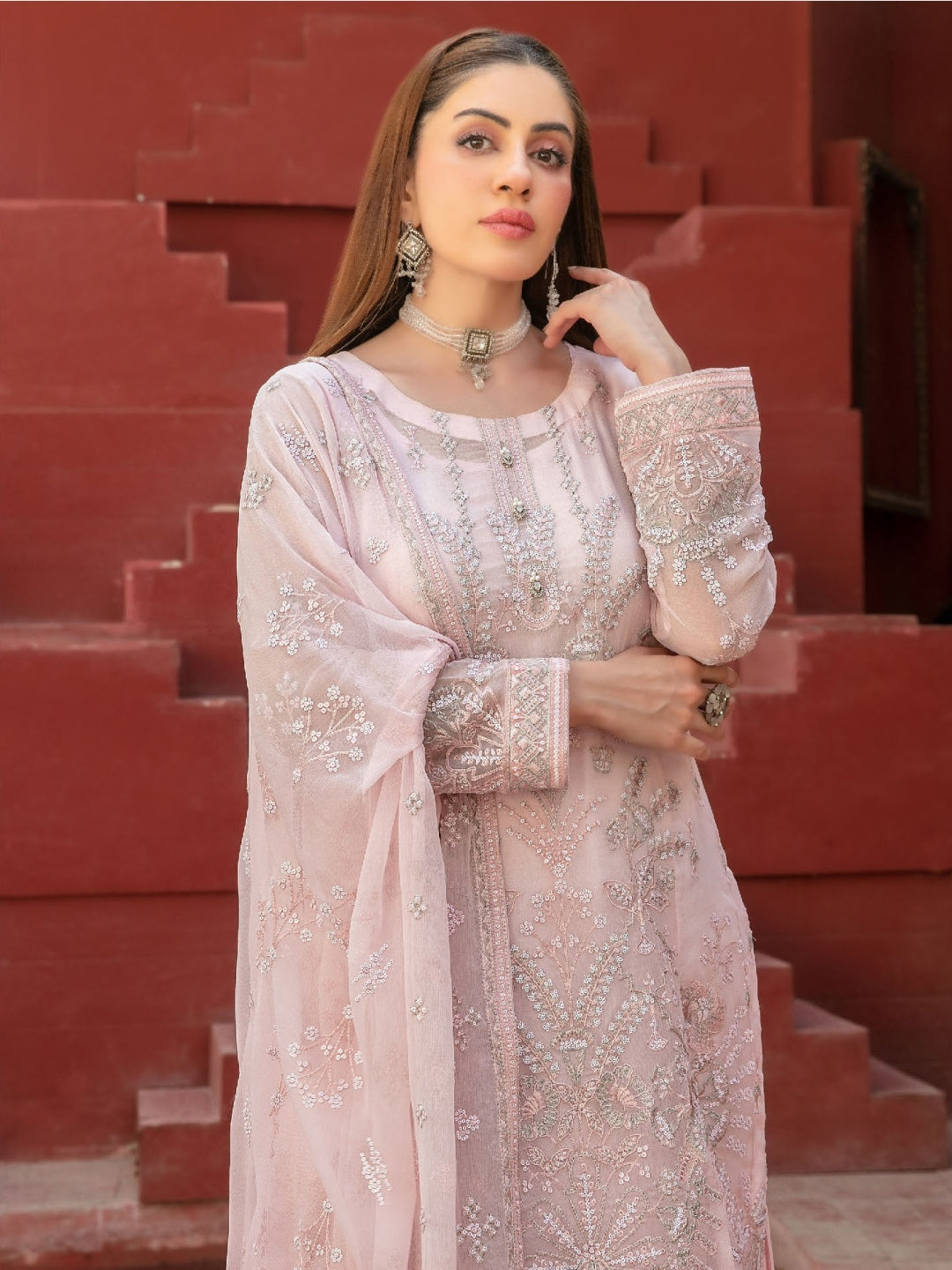 fancy chiffon dresses Love Shack Fancy Adrinette Chiffon Dress by LoveShackFancy