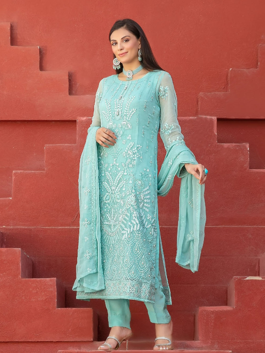 Pakistani Salwar Kameez in USA  Buy Designer Suits for Women