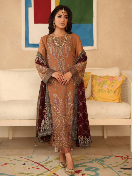 Pakistani Brown Dresses - Shop Brown Dresses Online in USA Pakistani Brown Dresses - Shop Brown Dresses Online in USA