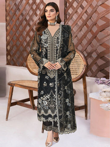 Organza Net Sequences Salwar Kameez by Fabricoz USA