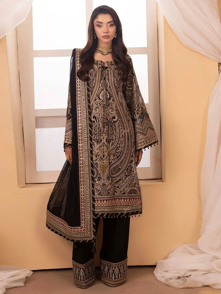 Luxury Embellished Chiffon Wedding Dress by Fabricoz USA