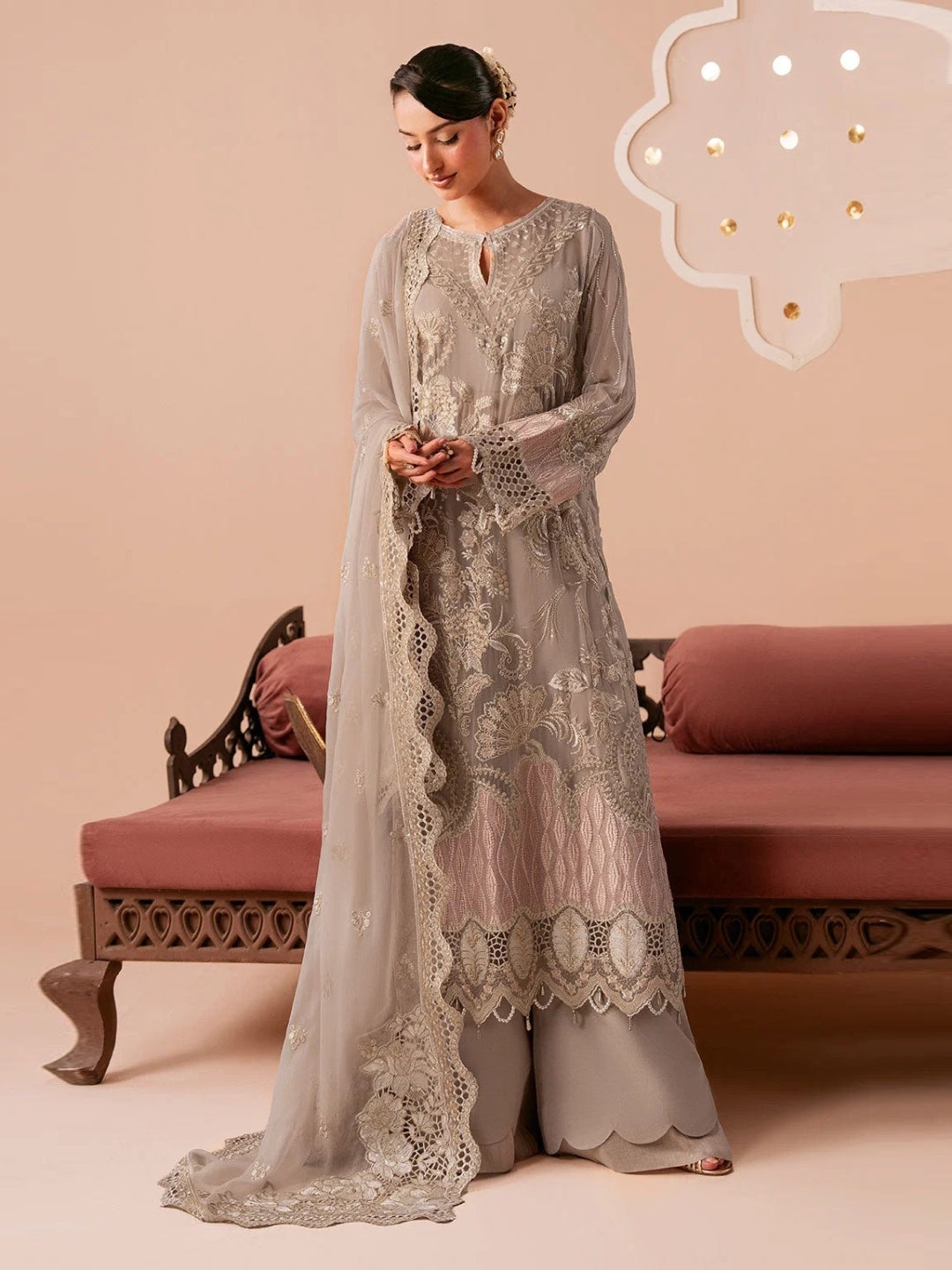 light grey pakistani dress Dresses Plymouth