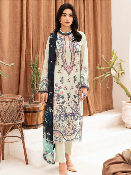 Lawn Pakistani Dress - Luxe Lawn Embroidery