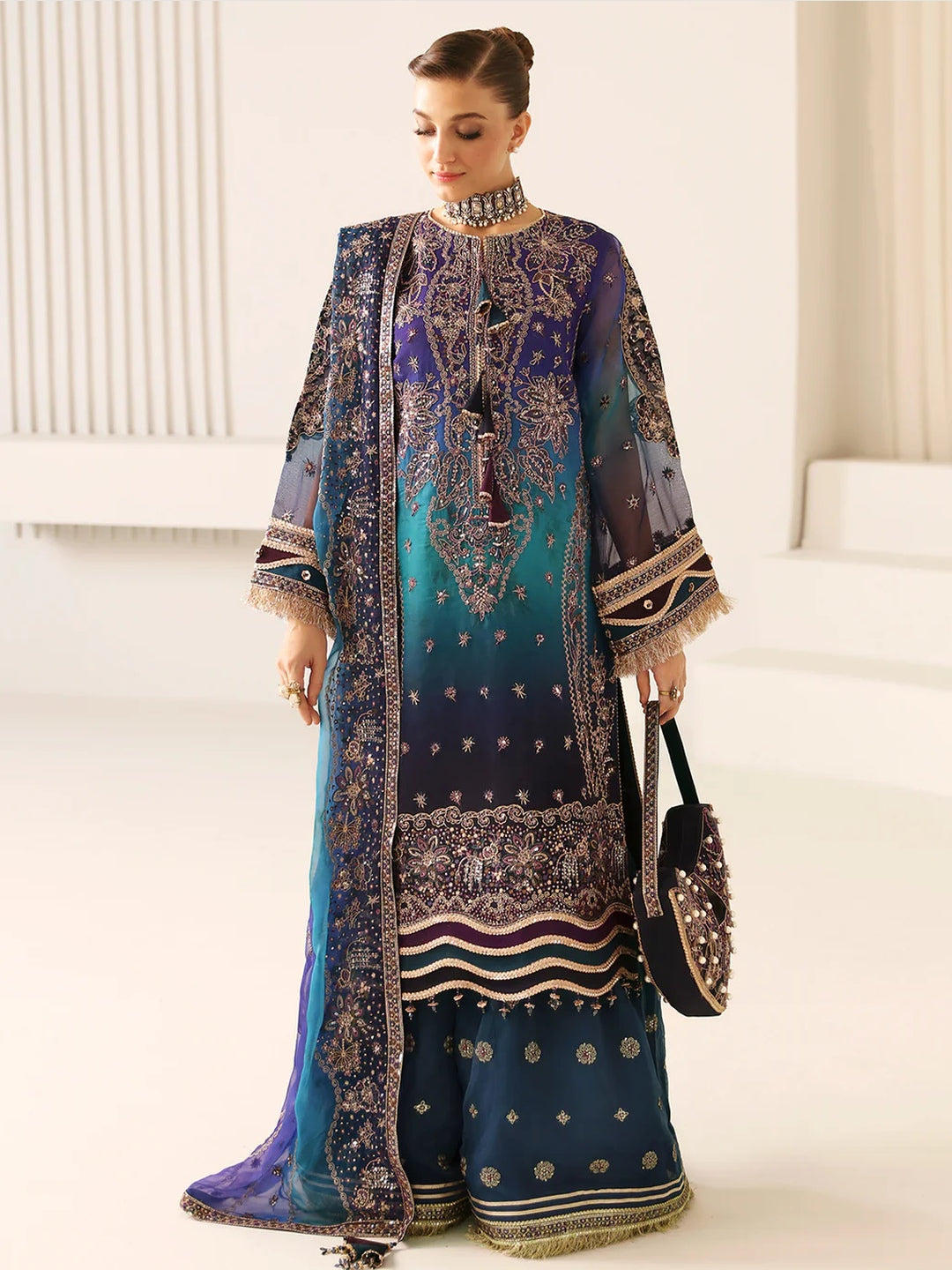 Alizeh Pakistani Dress Designer Chiffon Pakistani Suit