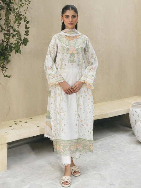 White Salwar Kameez - Embroidered Chikankari