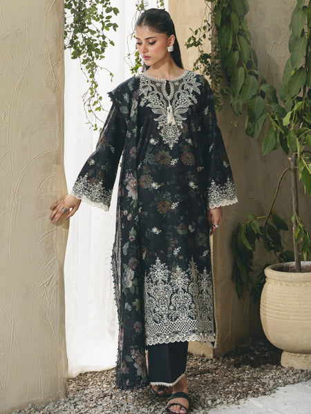 Green Salwar Kameez - Embroidered Chikankari