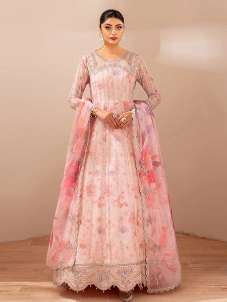 Pakistani Salwar Kameez - Luxe Chiffon Fleur
