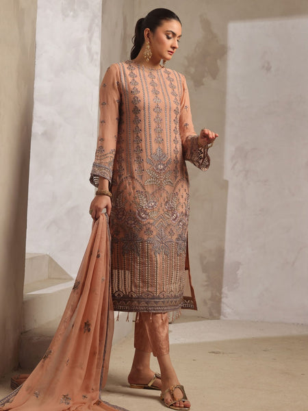 Pakistani Salwar Kameez - Exclusive Embroidered Chiffon