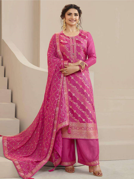 Straight Indian Dress - Art Silk Zari
