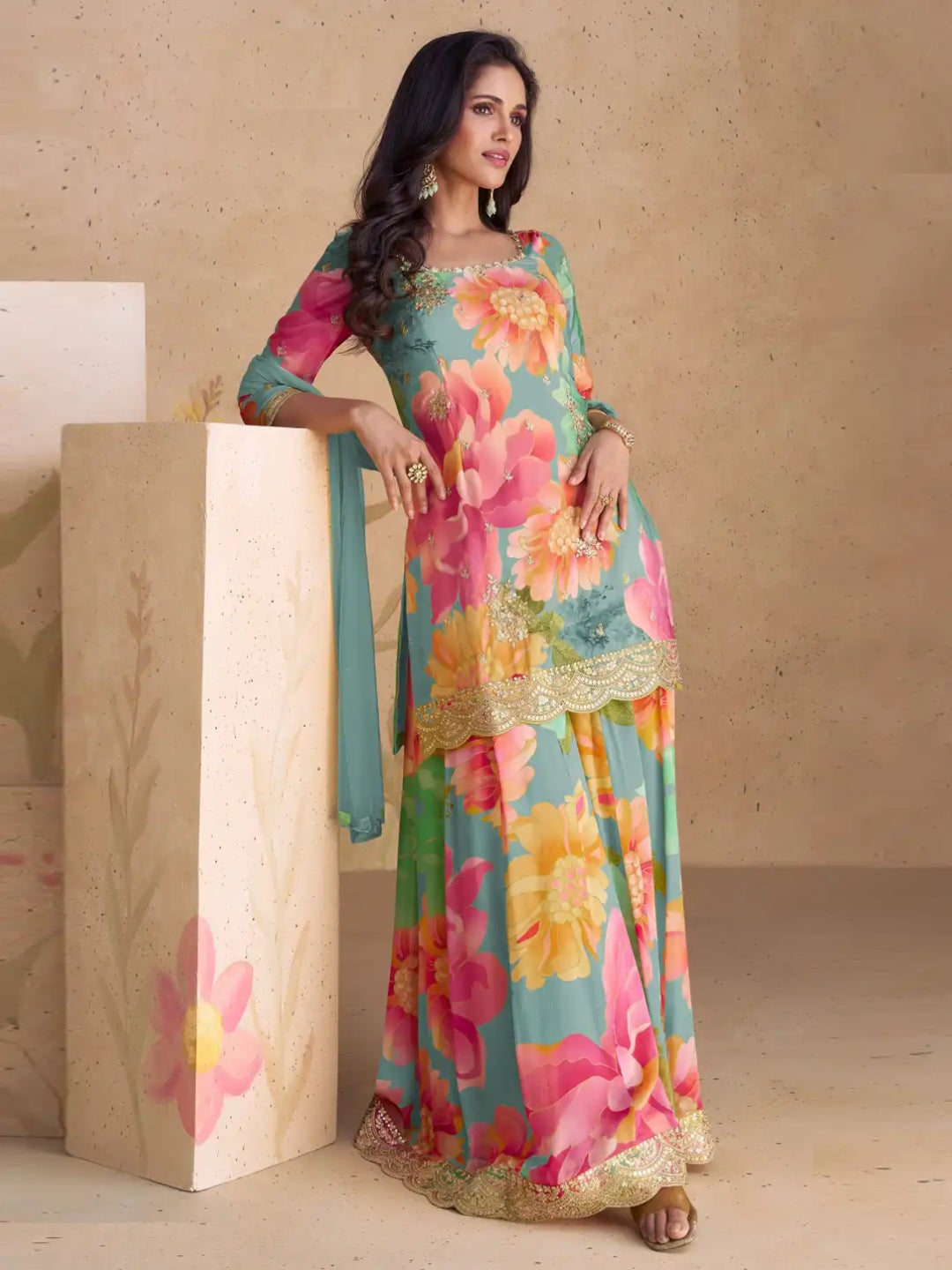 Blue Real Chinnon Net Blue Real Chinnon Net