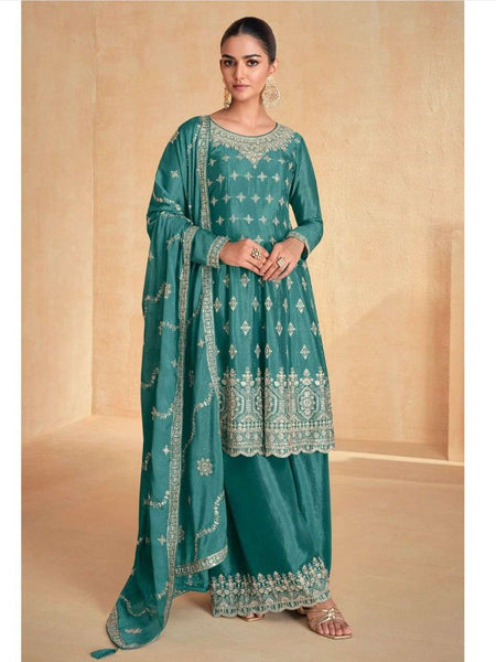  Salwar Kameez - Embroidery Art Silk