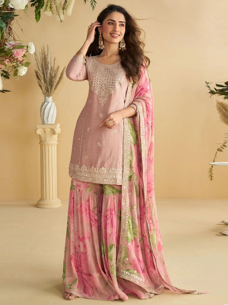 Chinon Silk Indian Dress by Fabricoz USA