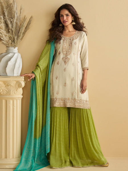 Chinon Silk Indian Dress by Fabricoz USA