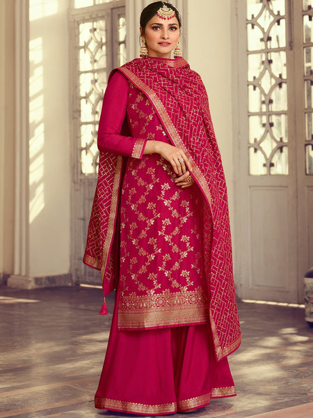  Salwar Kameez - Embroidery on Jacquard