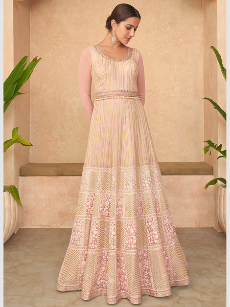  Salwar Kameez - Georgette Embroidery - Anarkali