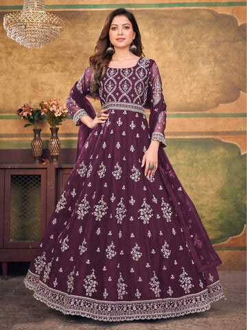 Net Indian Dresses - Buy Trendy Net Indian Clothes Online in USA
