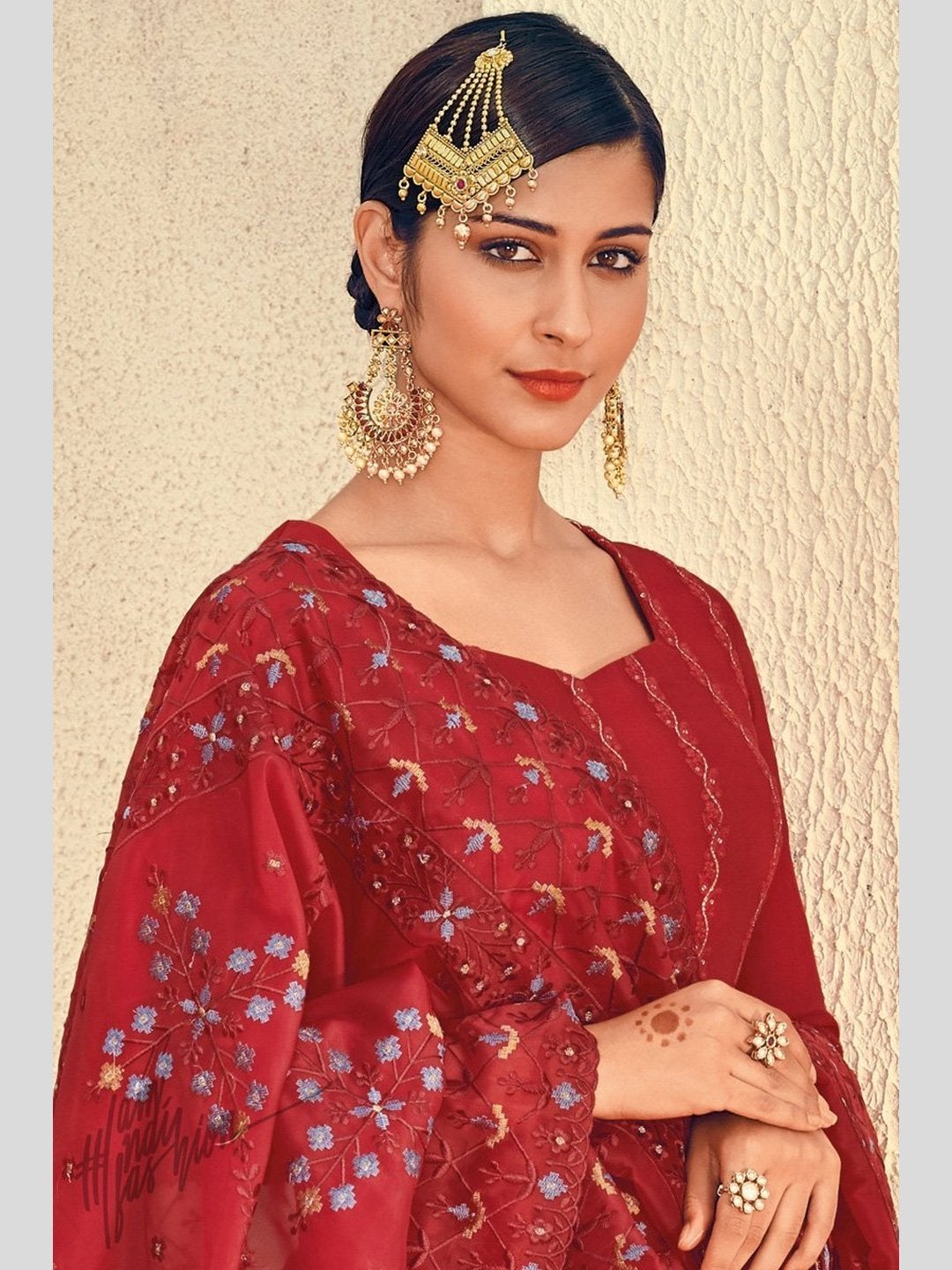 RAMSHA LAKHNAVI 1 NX Festive Wear Georgette Heavy Designer Salwar Suit  Collection - The Ethnic World