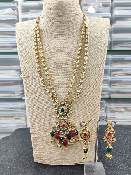 Necklace Indian Jewelry - Kundan, Pearl Necklace