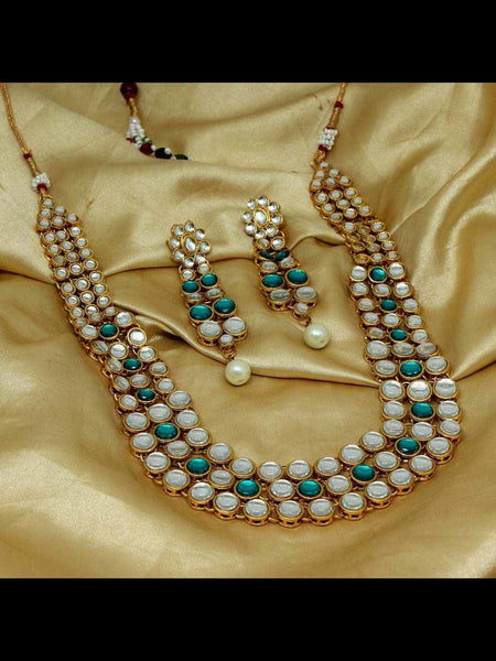 Necklace Indian Jewelry - Kundan Necklace