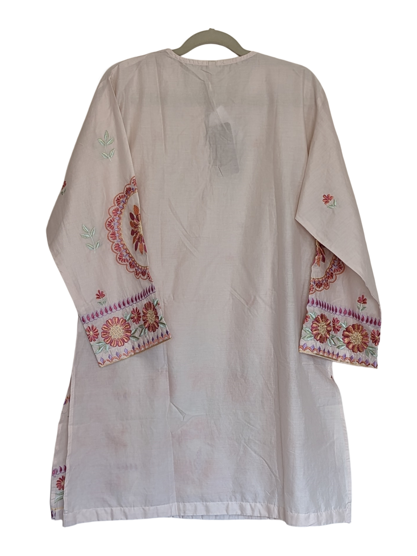 Embroidery on Lawn Dress - Pakistani Dress - K102D | Fabricoz USA
