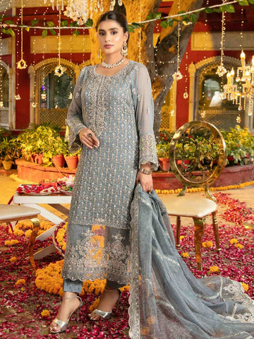Georgette Black Pakistani Designer Suit at Rs 1206 in Ahmedabad | ID:  27221274073