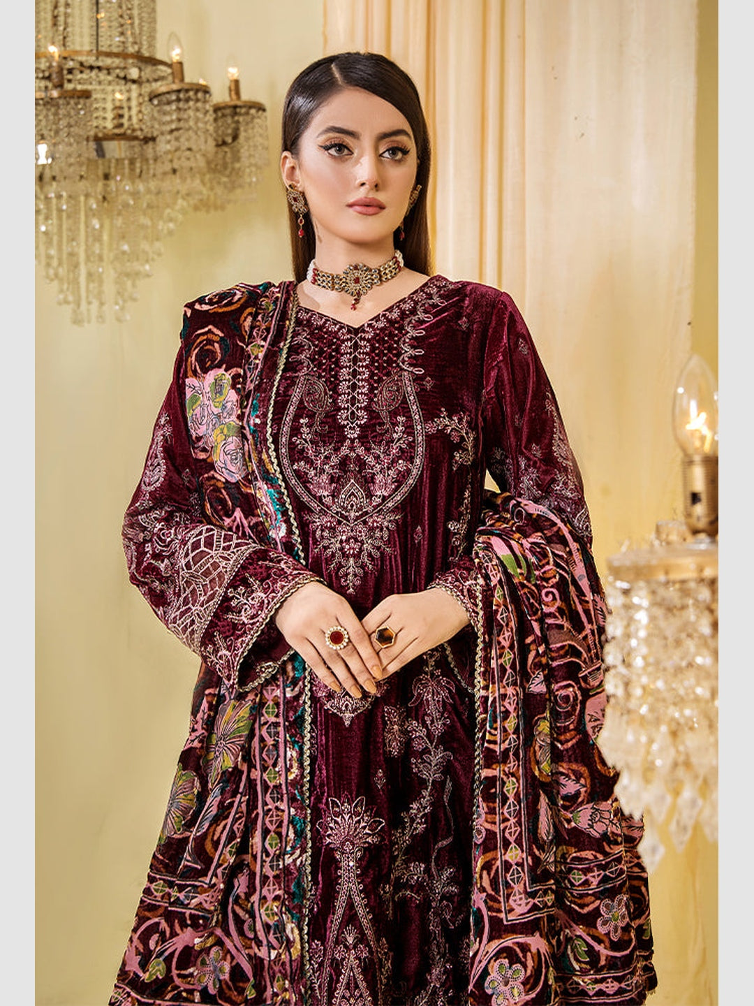 Pakistani Dress Design 2023 Simple - SareesWala.com