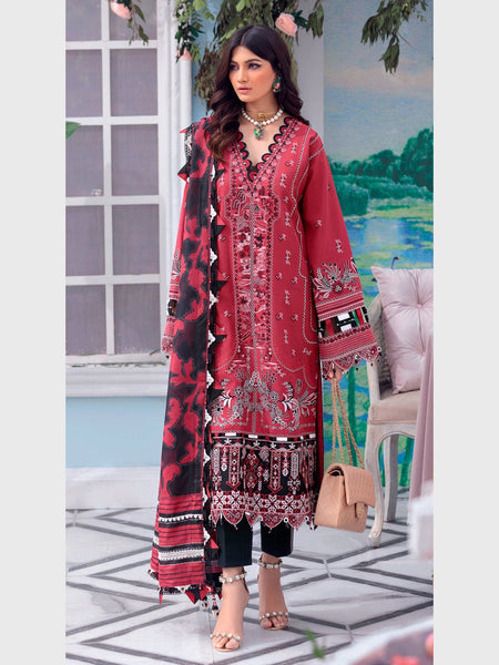 Red Pakistani Dress