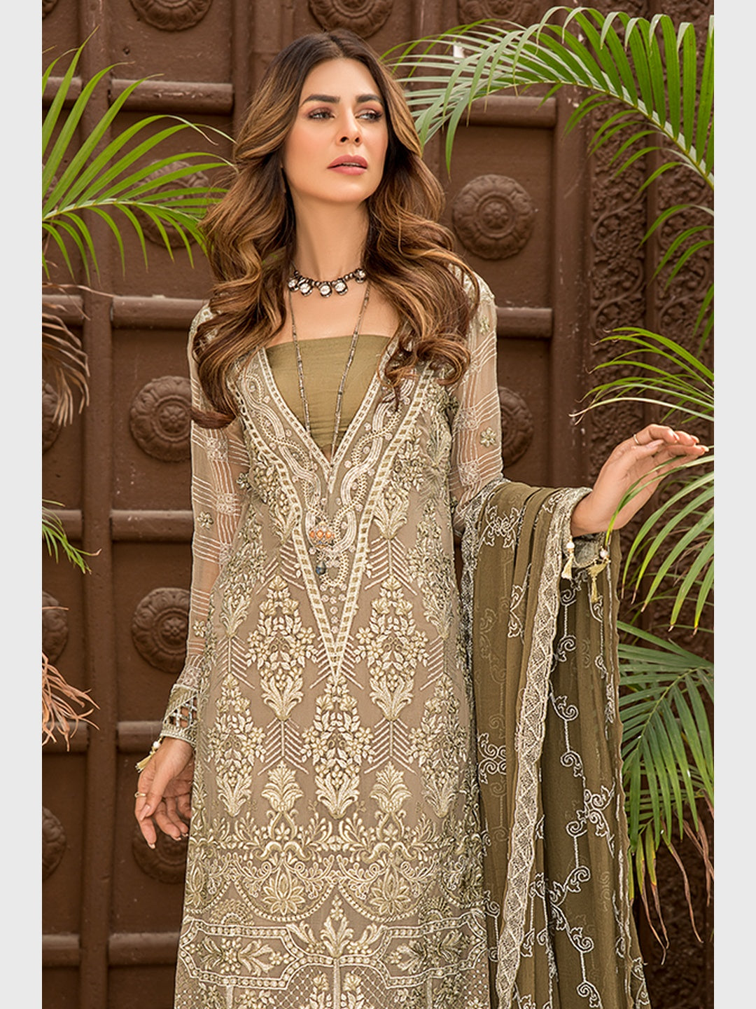 Luxury Embroidered Chiffon