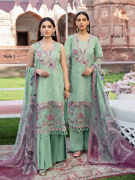  Salwar Kameez - Deluxe Lawn Embroidery