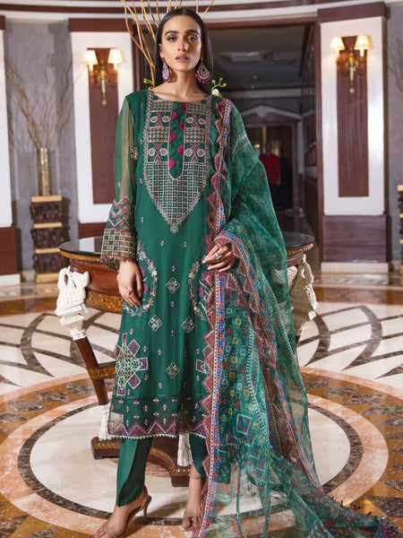  Salwar Kameez - Chiffon Embroidery