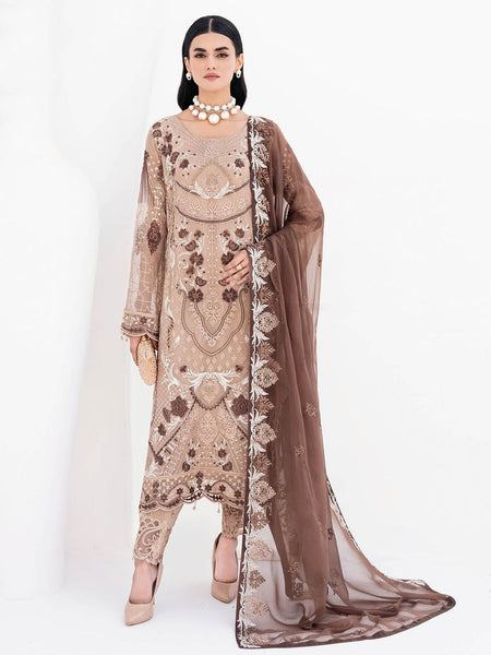  Salwar Kameez - Premium Chiffon Designer