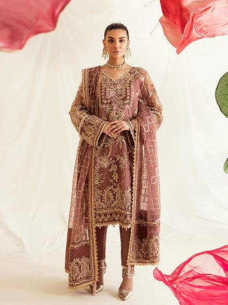  Salwar Kameez - Embroidered Luxury Organza