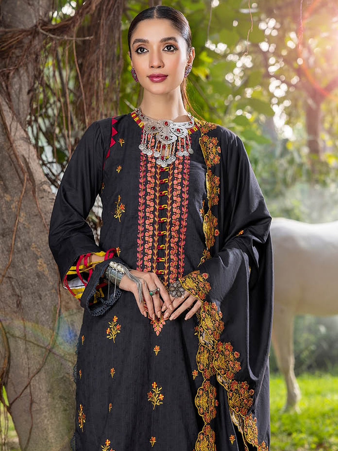 Black Embroidered Jacquard Sequins Black Embroidered Jacquard Sequins