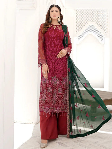 Red Pakistani Suits - Free Shipping on Red Pakistani Clothes Online ...