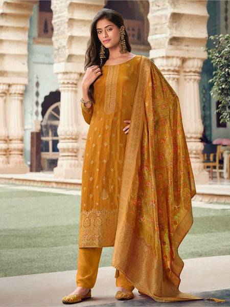  Salwar Kameez - Dola Jacquard