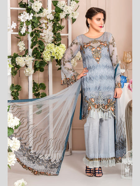 Palazzo Pakistani Dress - Divine Artist