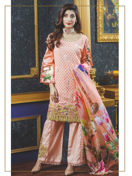 Palazzo Pakistani Dress - Designer Rangrasia Festive