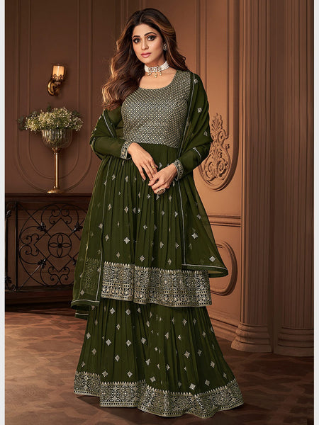  Salwar Kameez - Real Georgette Sharara